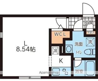 東京都杉並区天沼1丁目【マンション】の間取り