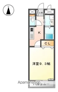 メイプル・パラーシオ【2階】の間取り