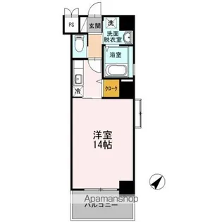 天神ファイブ【8階】の間取り