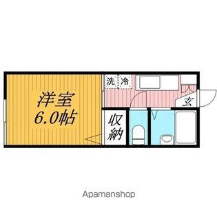 ロジュマンNS B棟【1階】の間取り