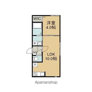 AMOUR【1階】の間取り