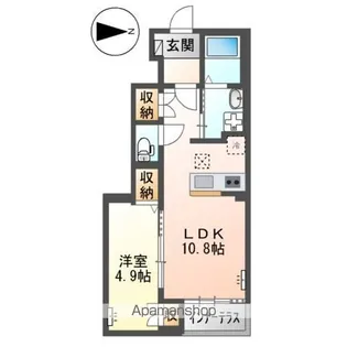 エルシオンⅡ【1階】の間取り