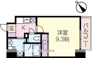 エルミナリュクス【905号室】の間取り