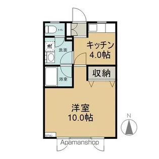 MKハイツ【101号室】の間取り