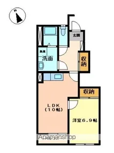 フォレストヴィラ・21【1階】の間取り