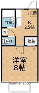 フレグランス郵とぴあ【B102号室】の間取り