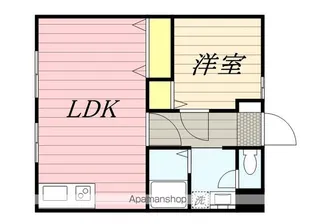 COOEE茅ヶ崎【3階】の間取り
