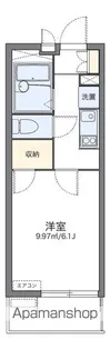 レオパレスクレエ【1階】の間取り