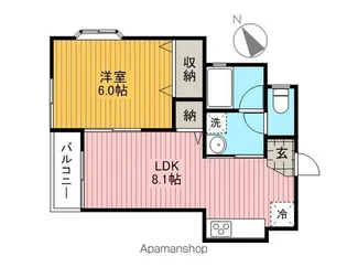 アンジェラ【3階】の間取り