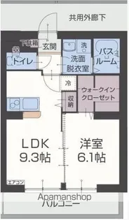 リベルテ堺屋【2階】の間取り