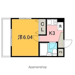 アルテール元住吉【2階】の間取り