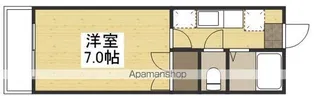 プレアール西川原【3階】の間取り