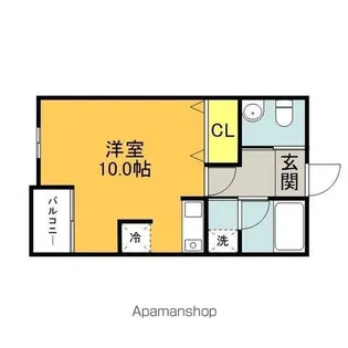 セレーノビータ【201号室】の間取り