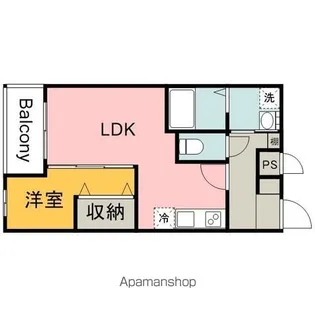MOVE五日市【1階】の間取り