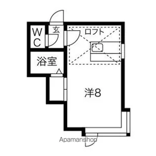 リバーサイド澄川【201号室】の間取り