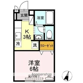 ソリアードU【2階】の間取り