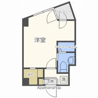 プライムパーク円山公園【508号室】の間取り