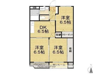 プロムナード【202号室】の間取り