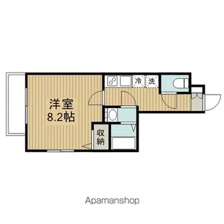 コスモリード蚕糸の森公園【2階】の間取り