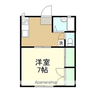 メゾンジルエット【102号室】の間取り