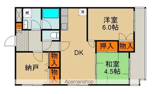 平安ハイツ【3階】の間取り