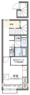 レオパレス川口町【202号室】の間取り