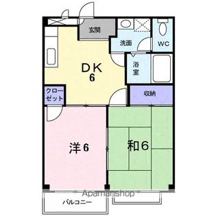 アメニティーパートⅠ【1階】の間取り