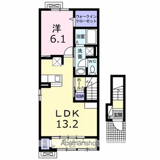 ココル【2階】の間取り