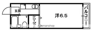 コーポ桐生【2階】の間取り