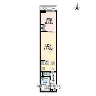 エクセラン柴崎町【1階】の間取り