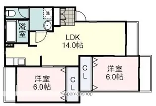 プリメーラミナミ【2階】の間取り