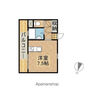 エレガンスメゾン6【2階】の間取り
