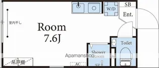 グランクオール中野新橋【3階】の間取り
