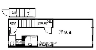 MAKANA NUI 祝園【202号室】の間取り