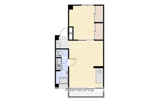 川部ビル【306号室】の間取り