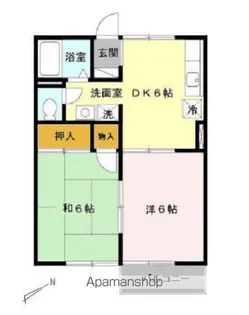 サンズ【1階】の間取り