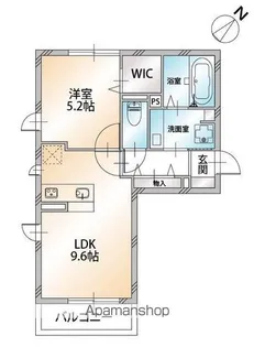ホワイト ヒル【3階】の間取り