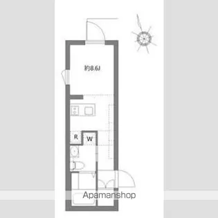 アピチェ板橋本町【104号室】の間取り