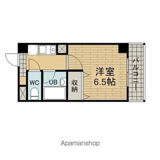 おおきに新大阪駅前サニーアパートメント【9階】の間取り