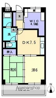 ノースポイントハイツ【5階】の間取り