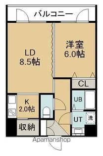 エ・アロール【302号室】の間取り