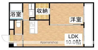 第21関根マンション【8階】の間取り