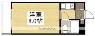アルファ清心町Ⅰ【2階】の間取り