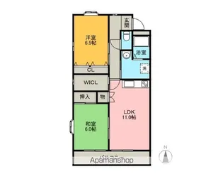URBAN STAGE21【4階】の間取り