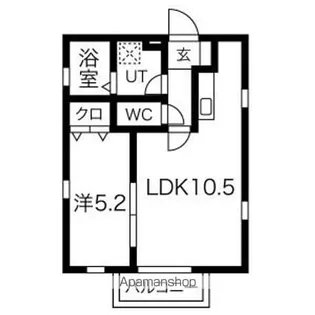 LUCE【2階】の間取り