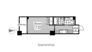 パークアクシス名駅南【3階】の間取り