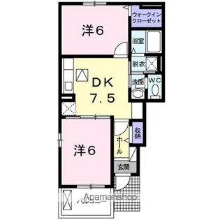 リーオ セルカ【1階】の間取り