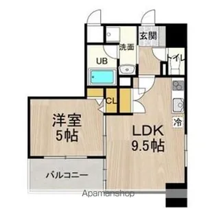 CITY SPIRE 名古屋大須【8階】の間取り