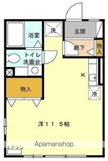 CREST西小針台【1階】の間取り