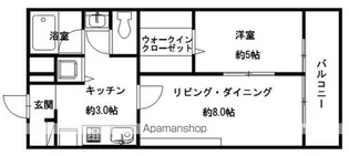オリオン1【203号室】の間取り